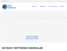 Tablet Screenshot of bayiiotomotiv.com
